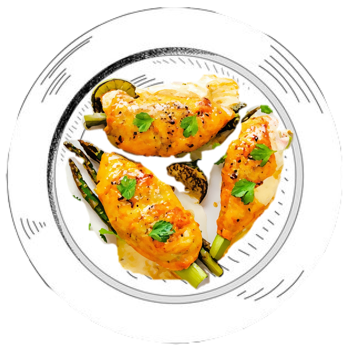 Asparagus Stuffed Chicken Breast