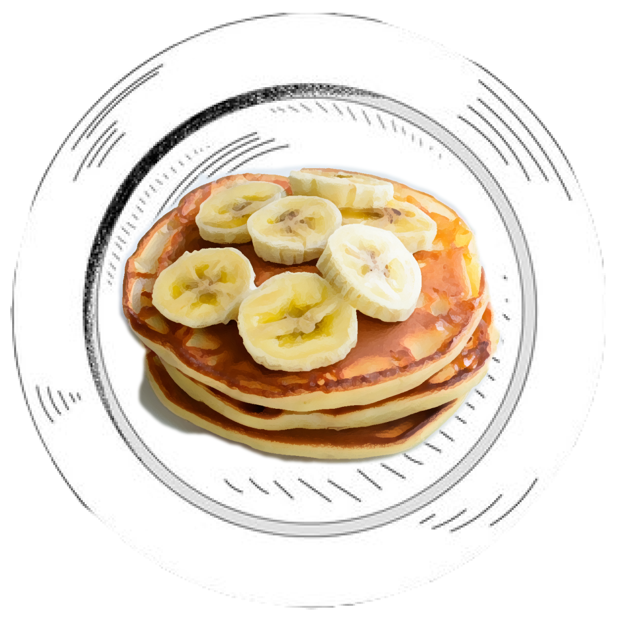 Banana Protein Pancakes